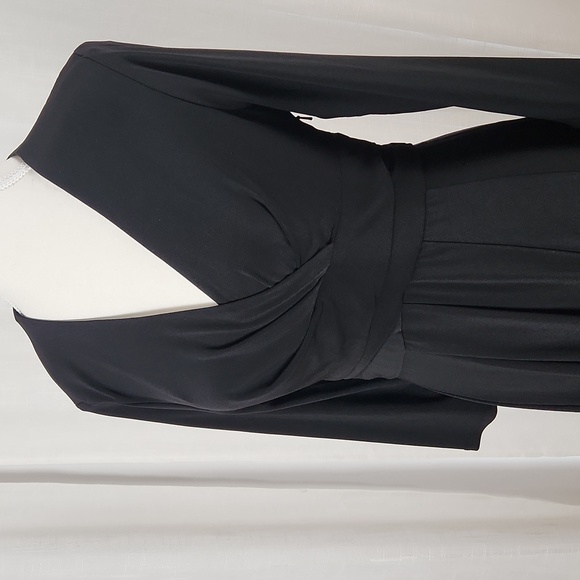 Jones New York Womens black midi dress size 4 - Picture 5 of 7